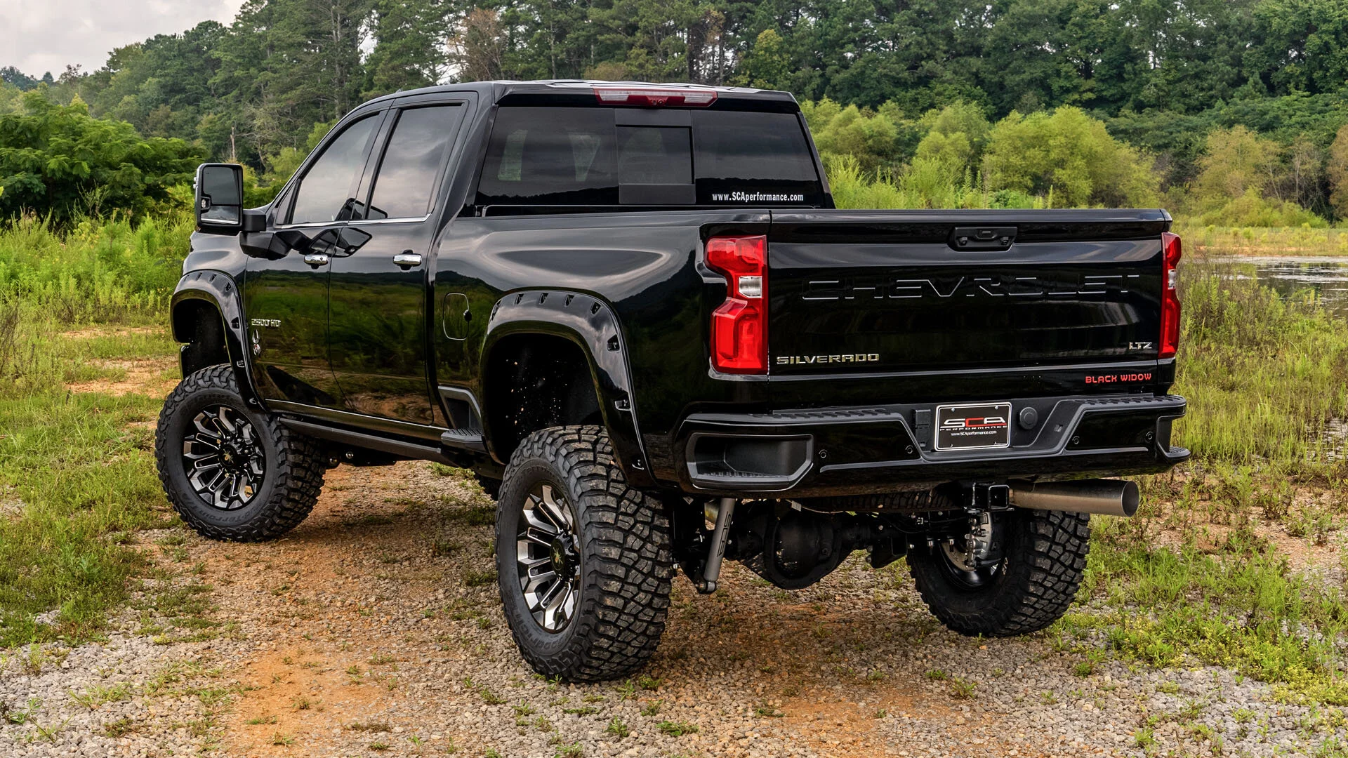 Chevy Silverado 2500 HD Black Widow — Black Widow Lifted Trucks