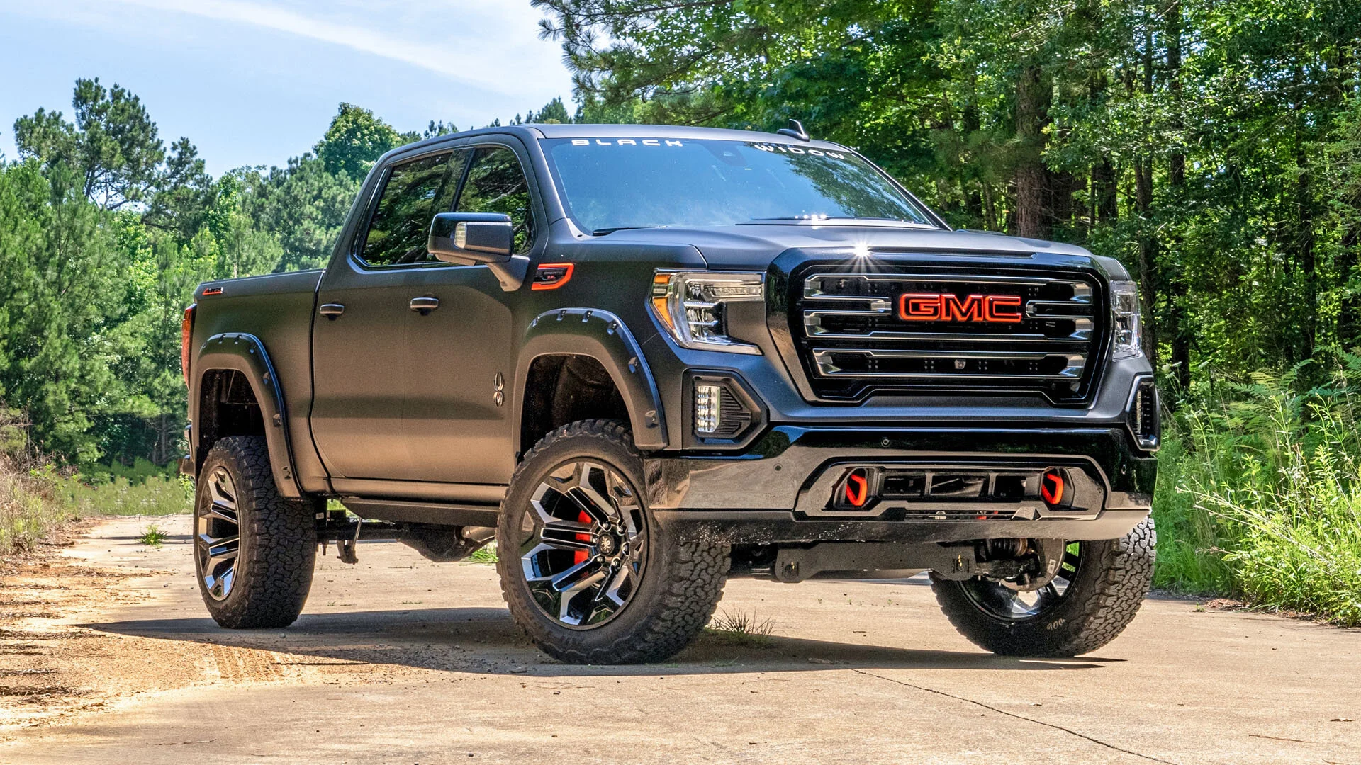 GMC Sierra 1500 Black Widow Limited — Black Widow Lifted Trucks
