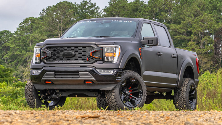 Ford F-150 Black Widow Limited Gallery — Black Widow Lifted Trucks