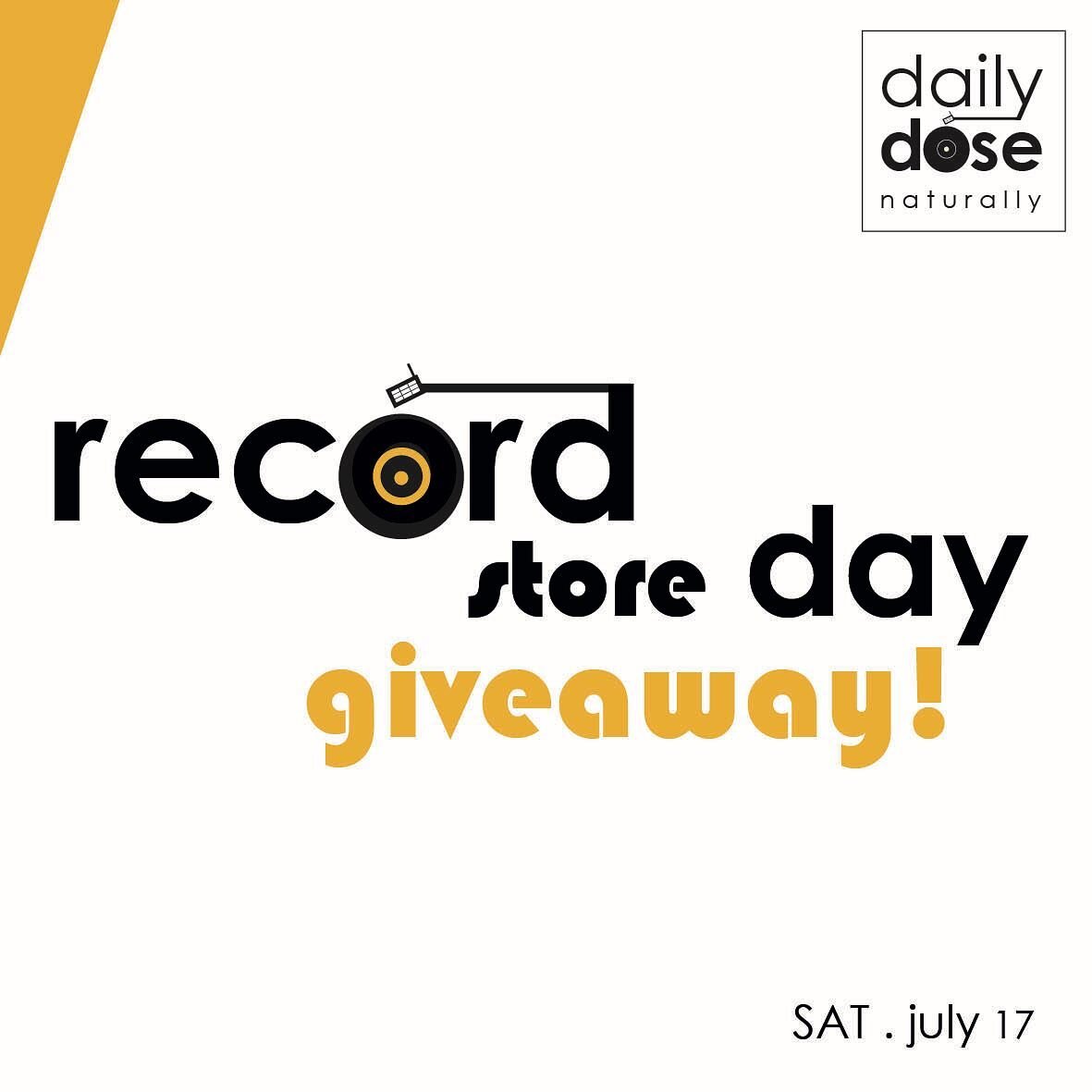 Happy Record Store Day, folks!

To highlight the occasion this time round, we are giving away one 54 gram LP sized jar of &ldquo;Don&rsquo;t Look Back on Odour&rdquo; deodorant putty! 

To enter, please follow these steps:

1. Like this post

2. Shar