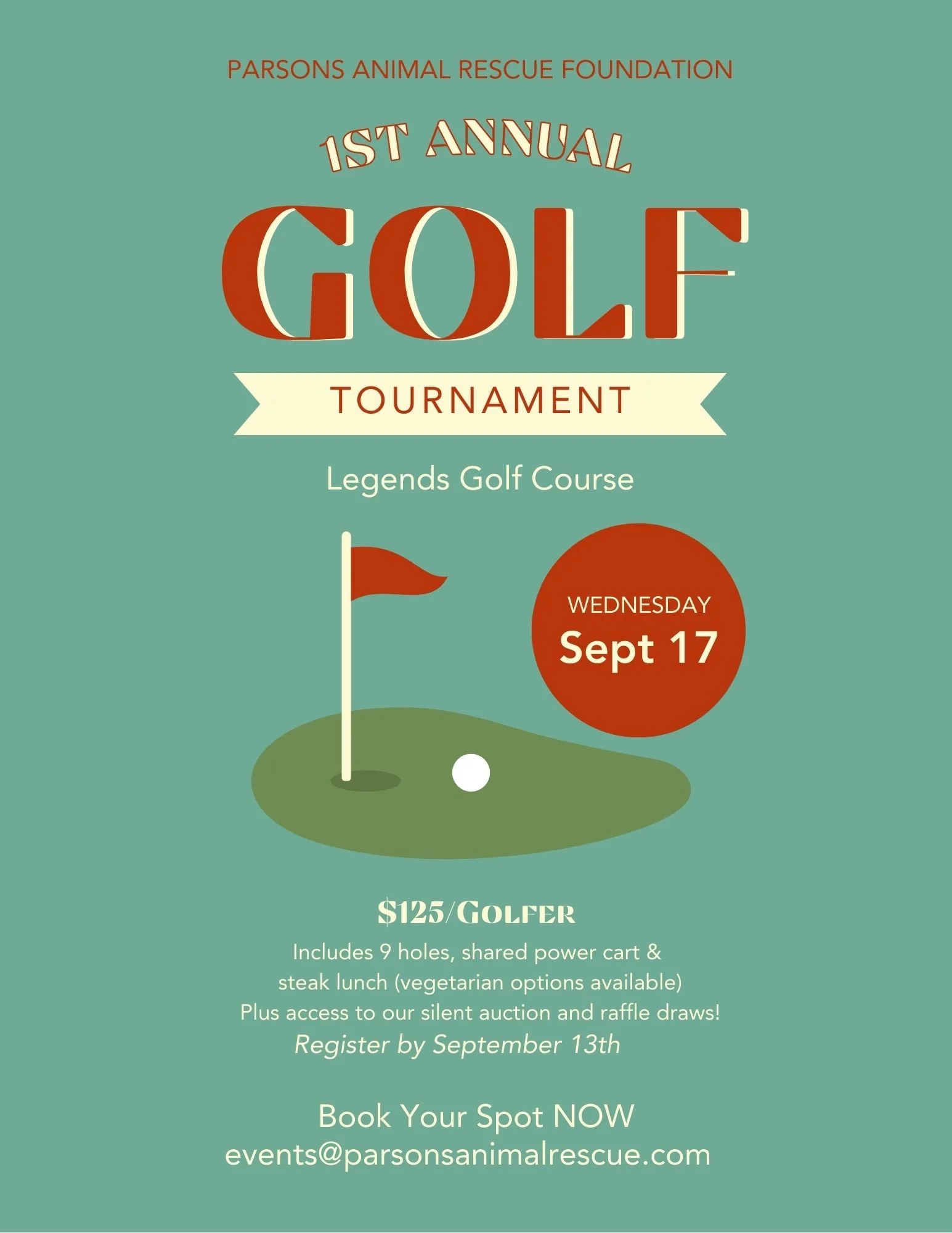 1st Annual Golf Tournament