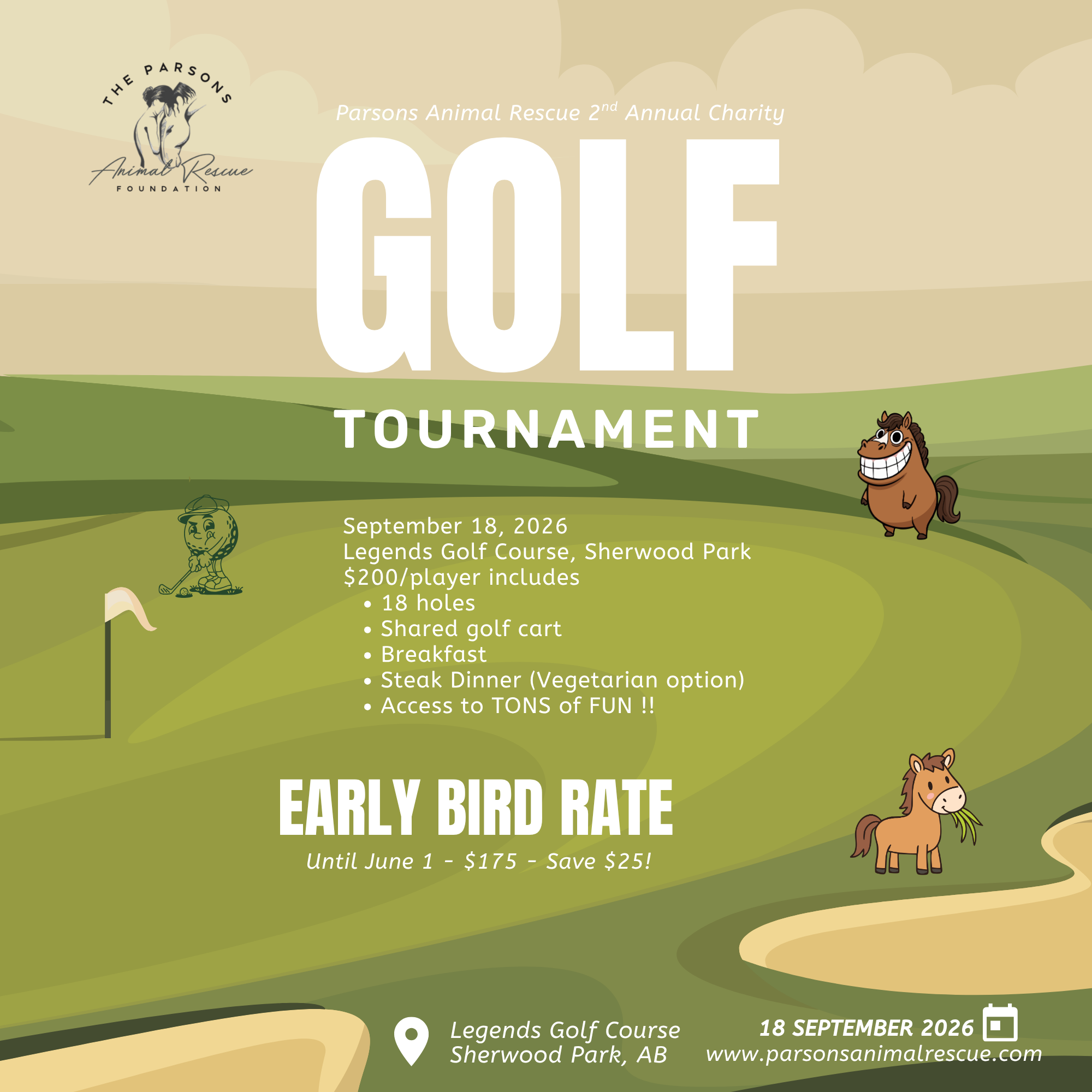 2nd Annual Charity Golf Tournament