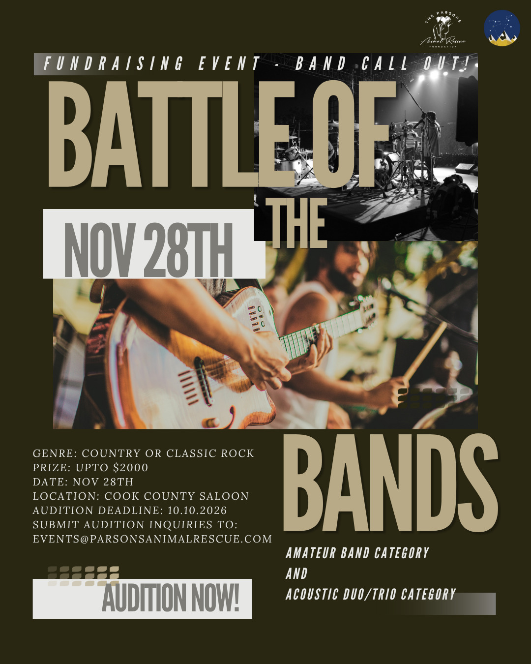 Battle of the Bands Fundraiser