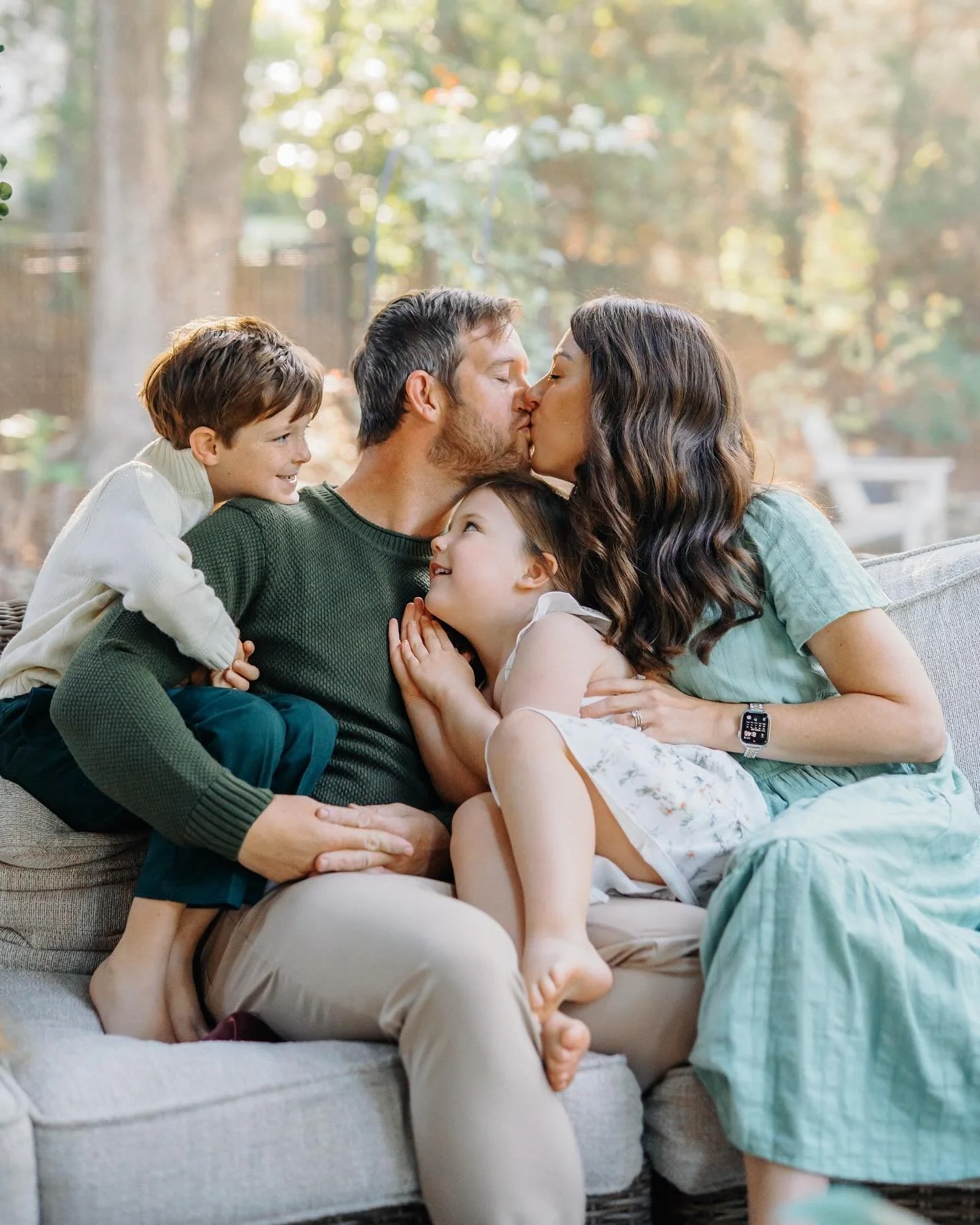 This returning family has become so dear to me - their love for each other is so evident and so easy to document. After our session I just felt immense gratitude to be invited into my clients stories year after year. These photos hold life lived abun