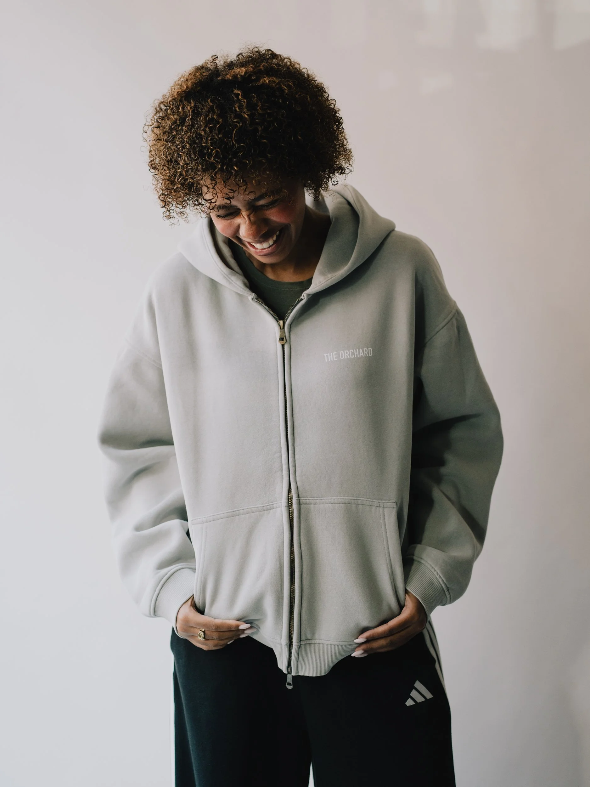 Boxy Hoodie (Light Grey)