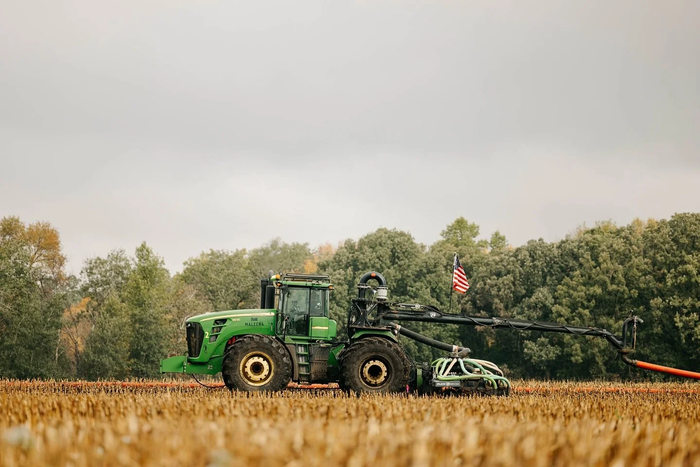 Manure pumping season is officially here! 🚜 We&rsquo;re starting with our own dairy lagoon, then heading out to pump for our clients as they start taking crops off.
We still have room to pump more liquid manure this fall:
✔️ Application with 10&rdqu