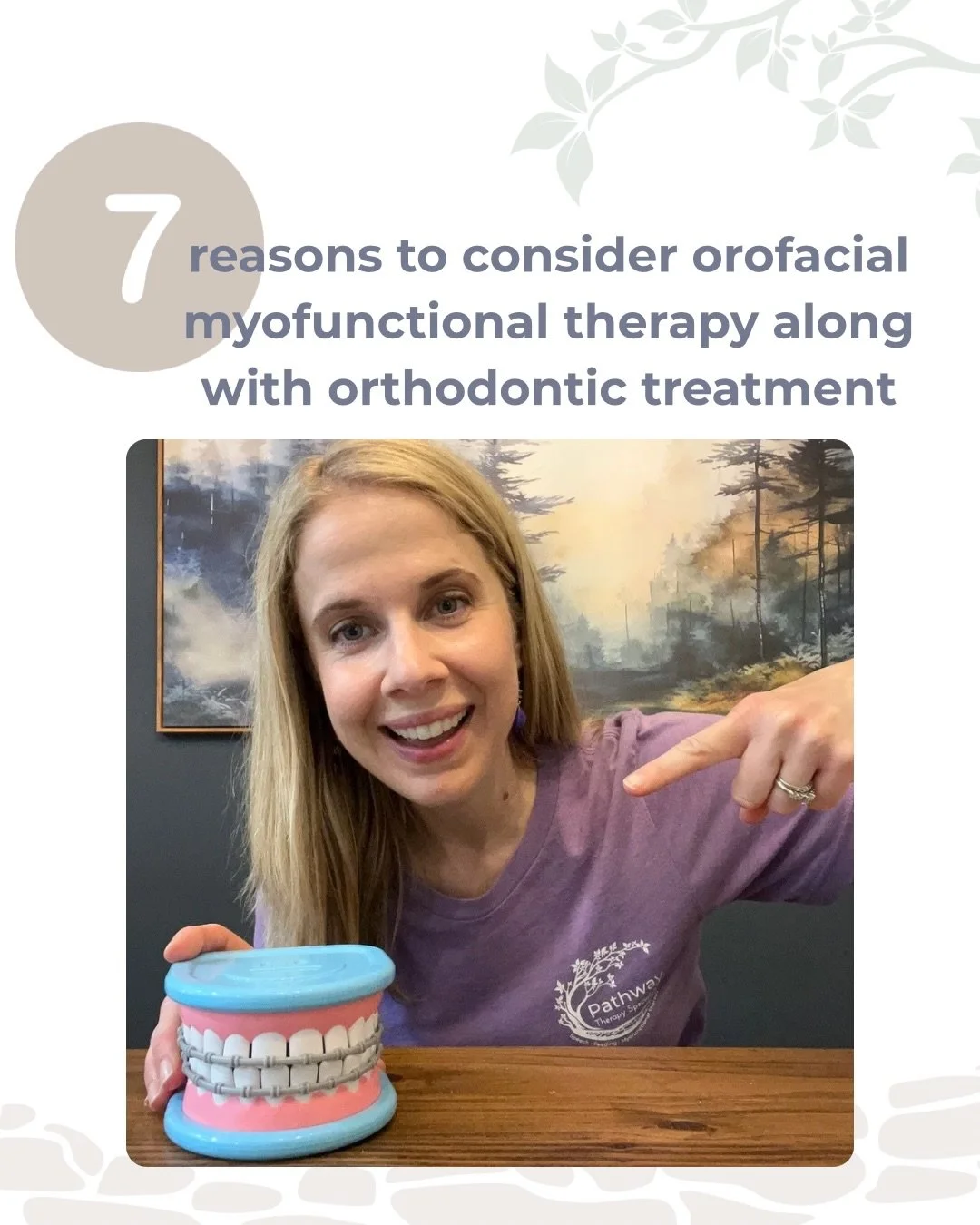 Did you know that braces may be just one piece of the puzzle?

If you&rsquo;re considering braces for your child, or if they&rsquo;re currently in treatment (or recently finished), this is something many families are surprised to learn. 

Orofacial m