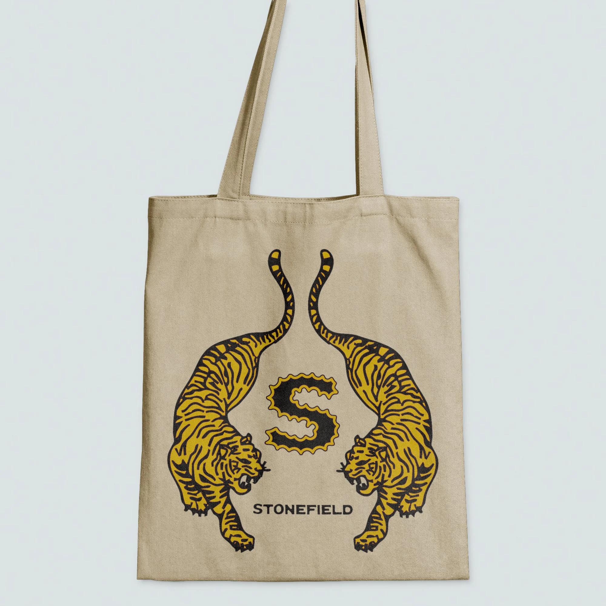 Dueling Tigers Tote