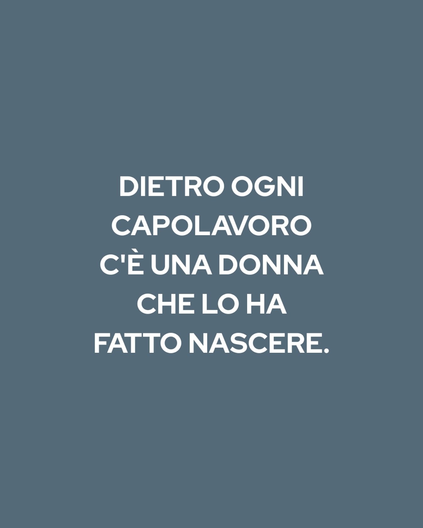Costruiscono famiglie.
Costruiscono il futuro.
Costruiscono eredit&agrave;, in modo silenzioso, costante e con una grazia ineguagliabile.

La maternit&agrave; non &egrave; un&rsquo;unica identit&agrave;.
&Egrave; creativit&agrave;, resilienza, strate