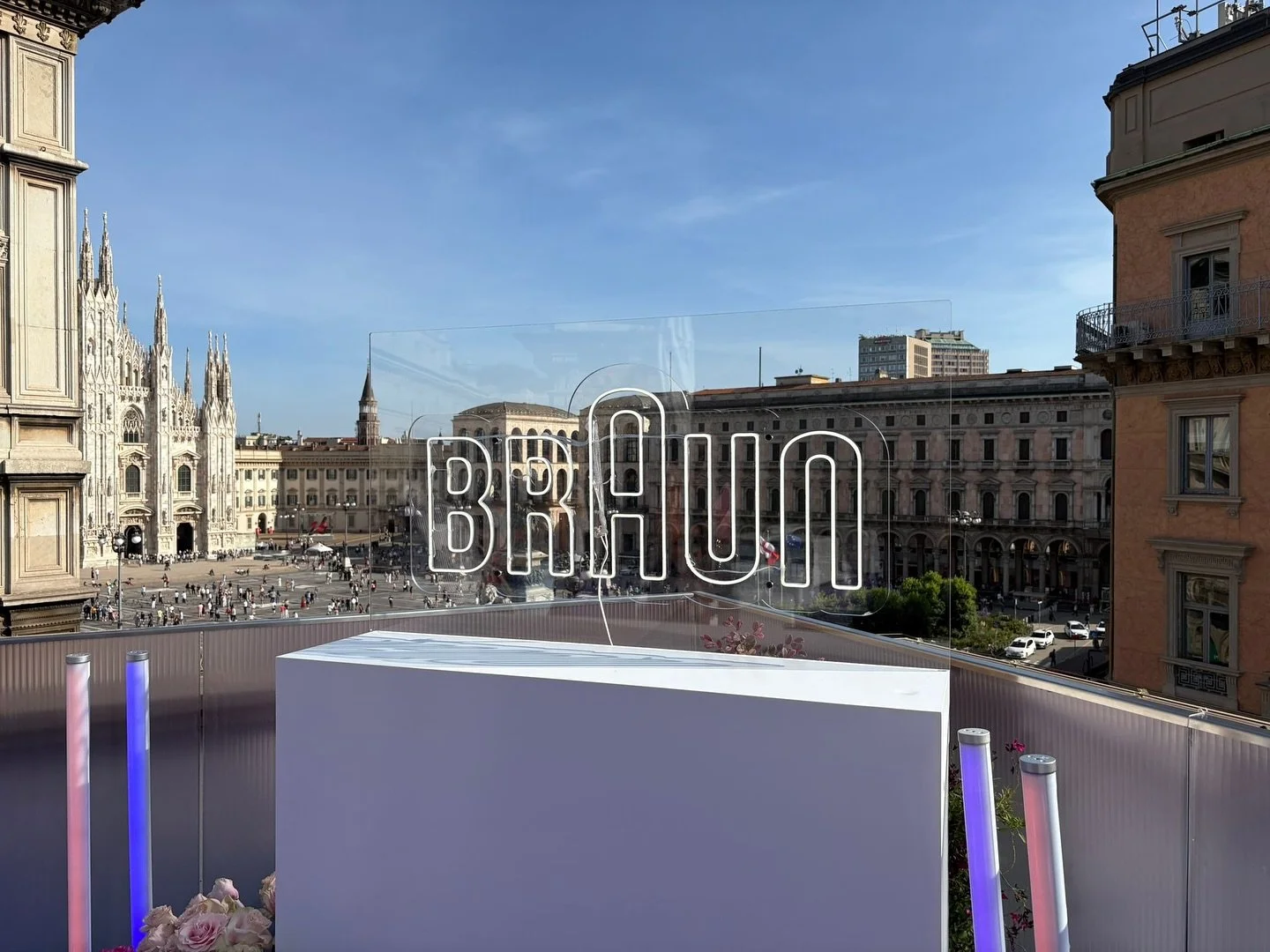 #milanobeautyweek 🖤 con @braun_italia e @beatricecossuu ⭐️