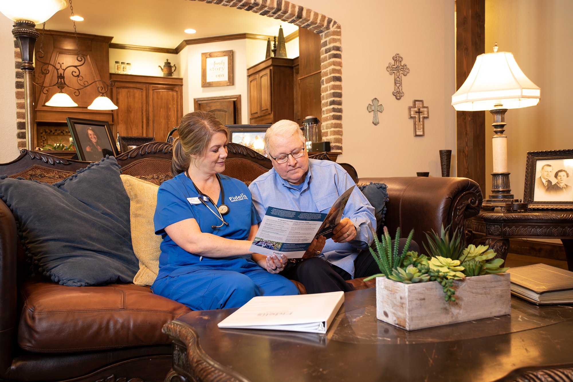 Fidelis Senior Home Care is open and serving.