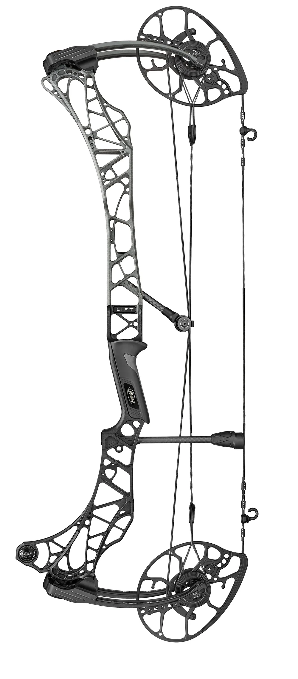 Set Di Corde E Cavi Personalizzati Per Arco Compound Mathews LIFT / LIFT X 33, Colore Nero, Turning Point Archery
