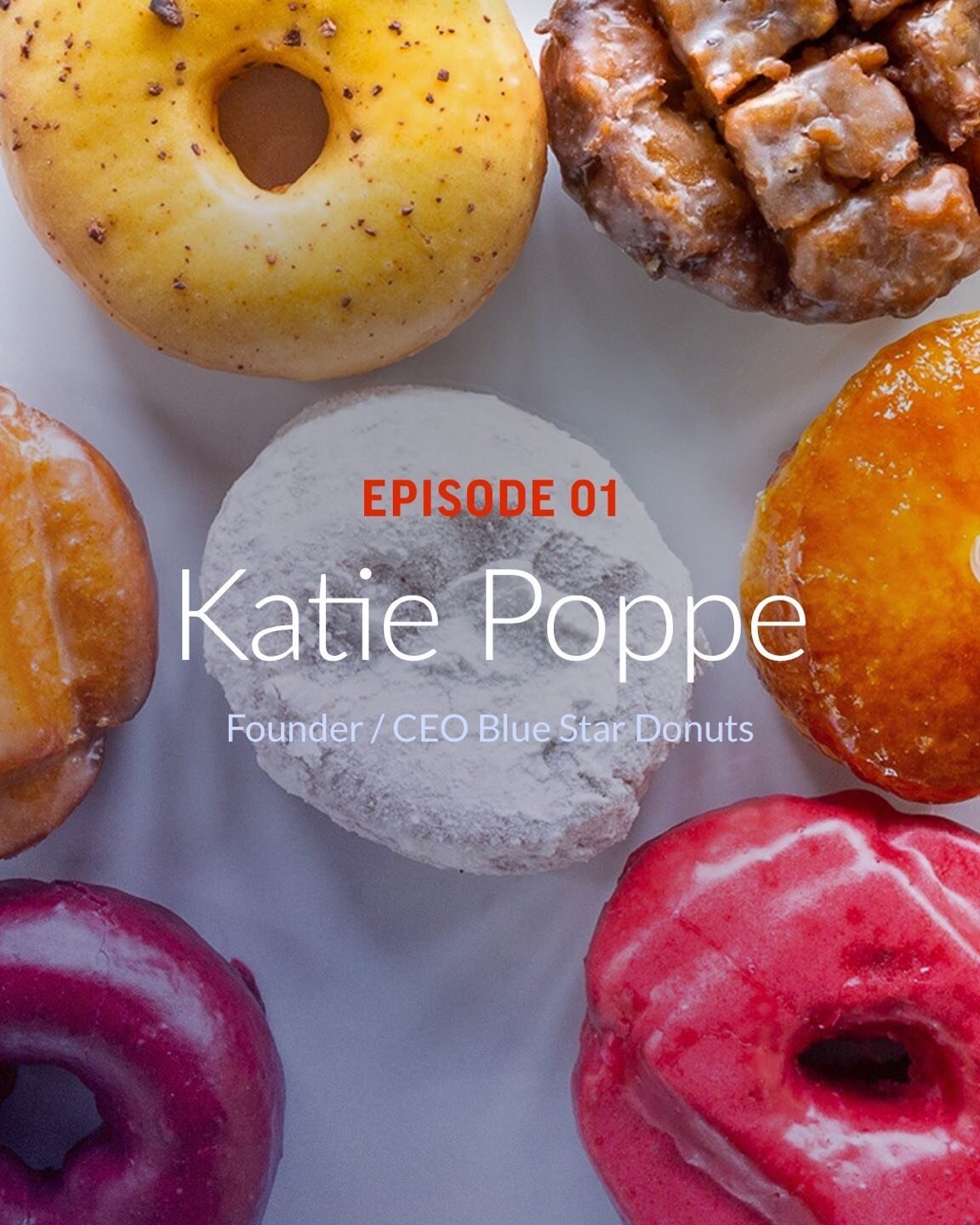 Be sure to tune in and listen to our 1st episode. Our guest Katie Poppe, CEO of @bluestardonuts She shares with us the wisdom and mistakes along the way of building her Donuts empire. Click link in bio to listen. Leave us feedback in comments. If you