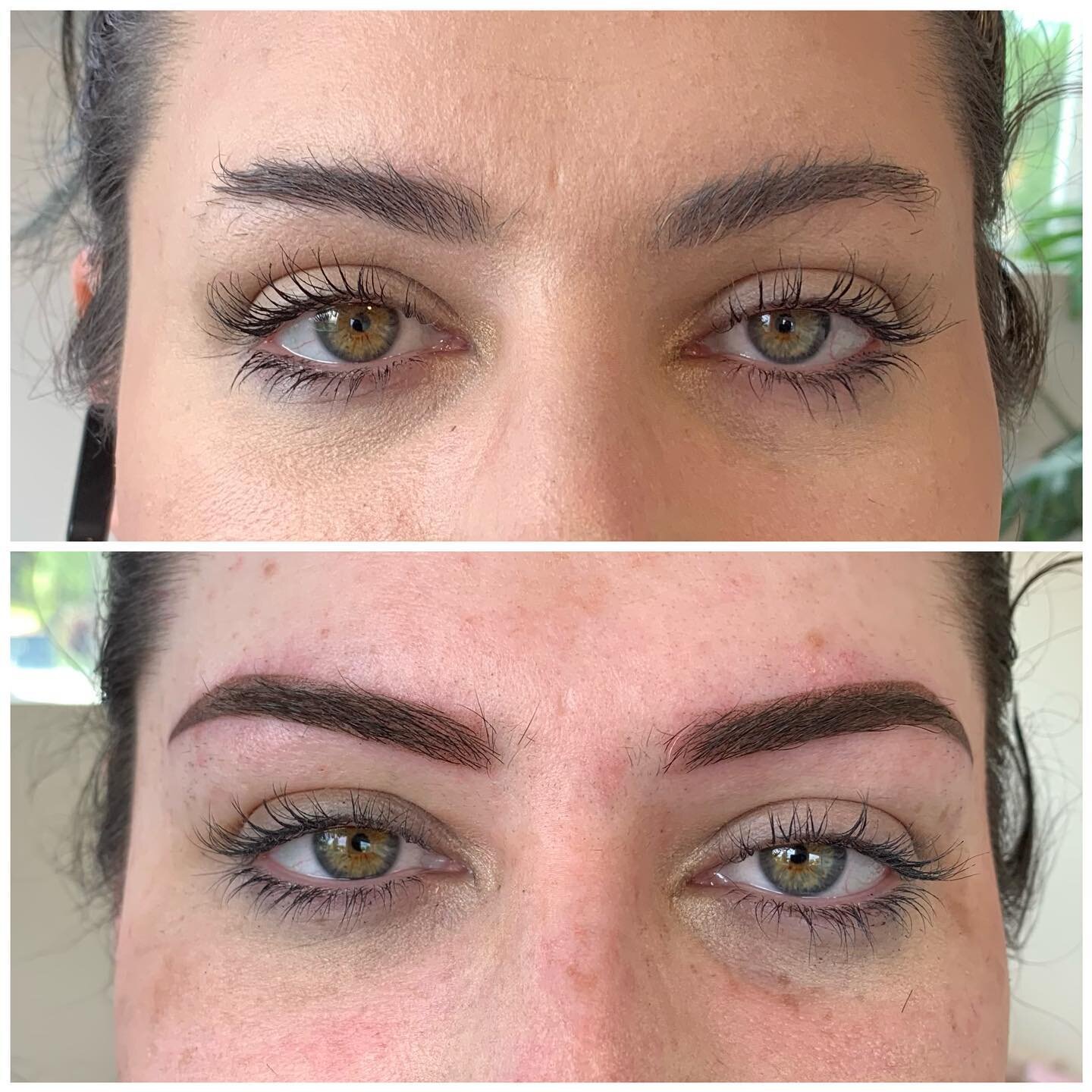 Do you know how important of your eyebrows are?
Just a little magic to change the whole face for my clients.😍😍😍

#brows
#powder 
#powderedbrows 
#trending 
#ombre 
#shading
#natural