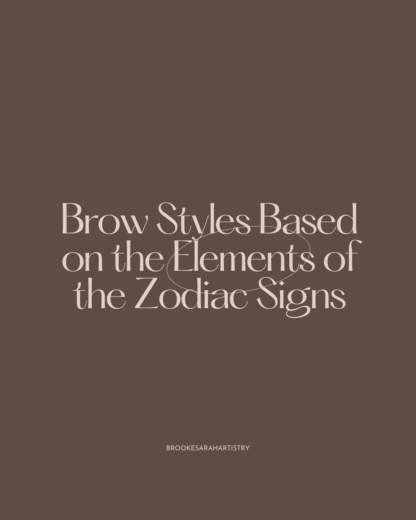 Digging into the world of zodiac elements and brows🔮✨

What does your sign say about your brows?