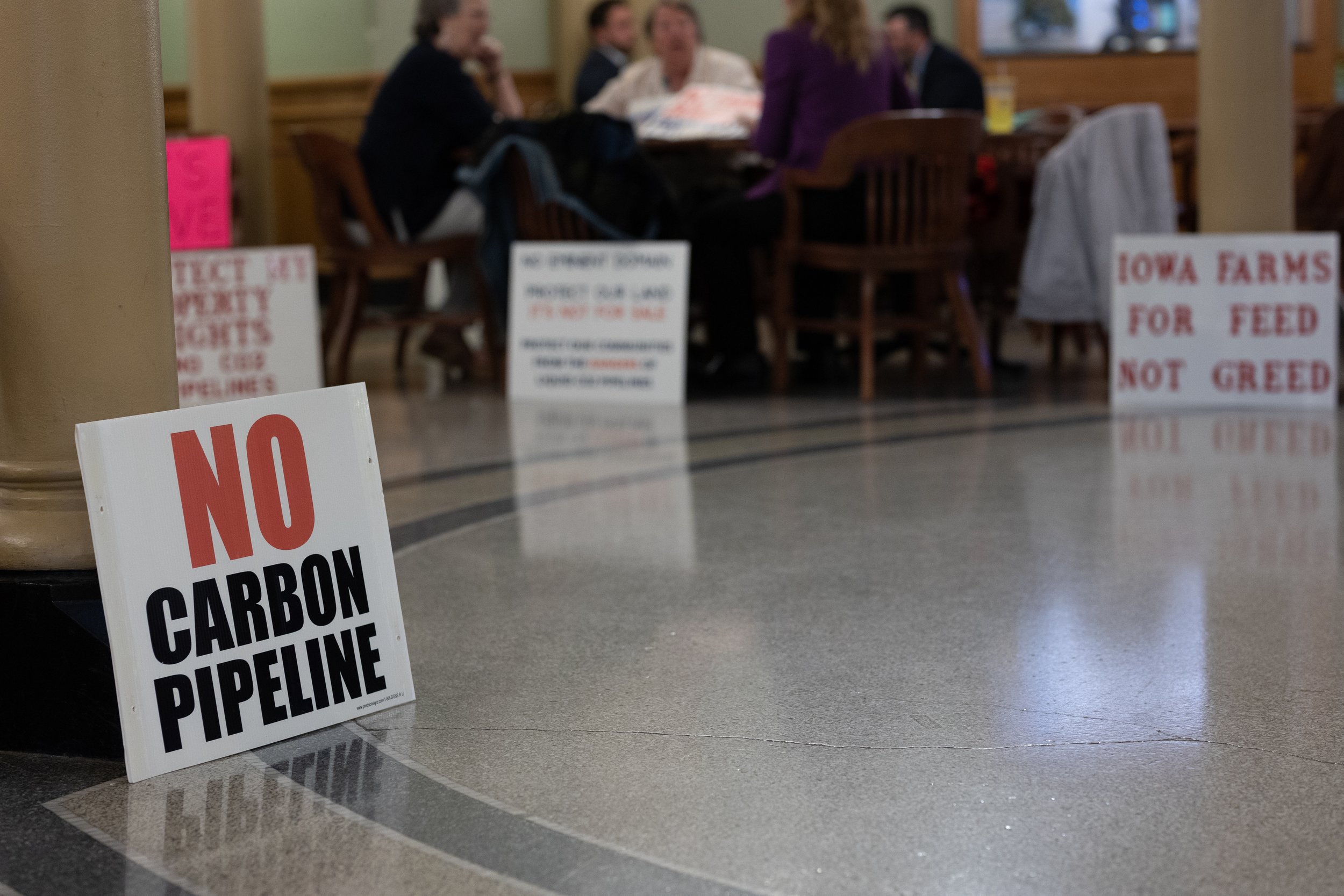 Iowa House passes bipartisan bill to curb eminent domain abuse by proposed CO2 pipelines, bill now heads to Senate