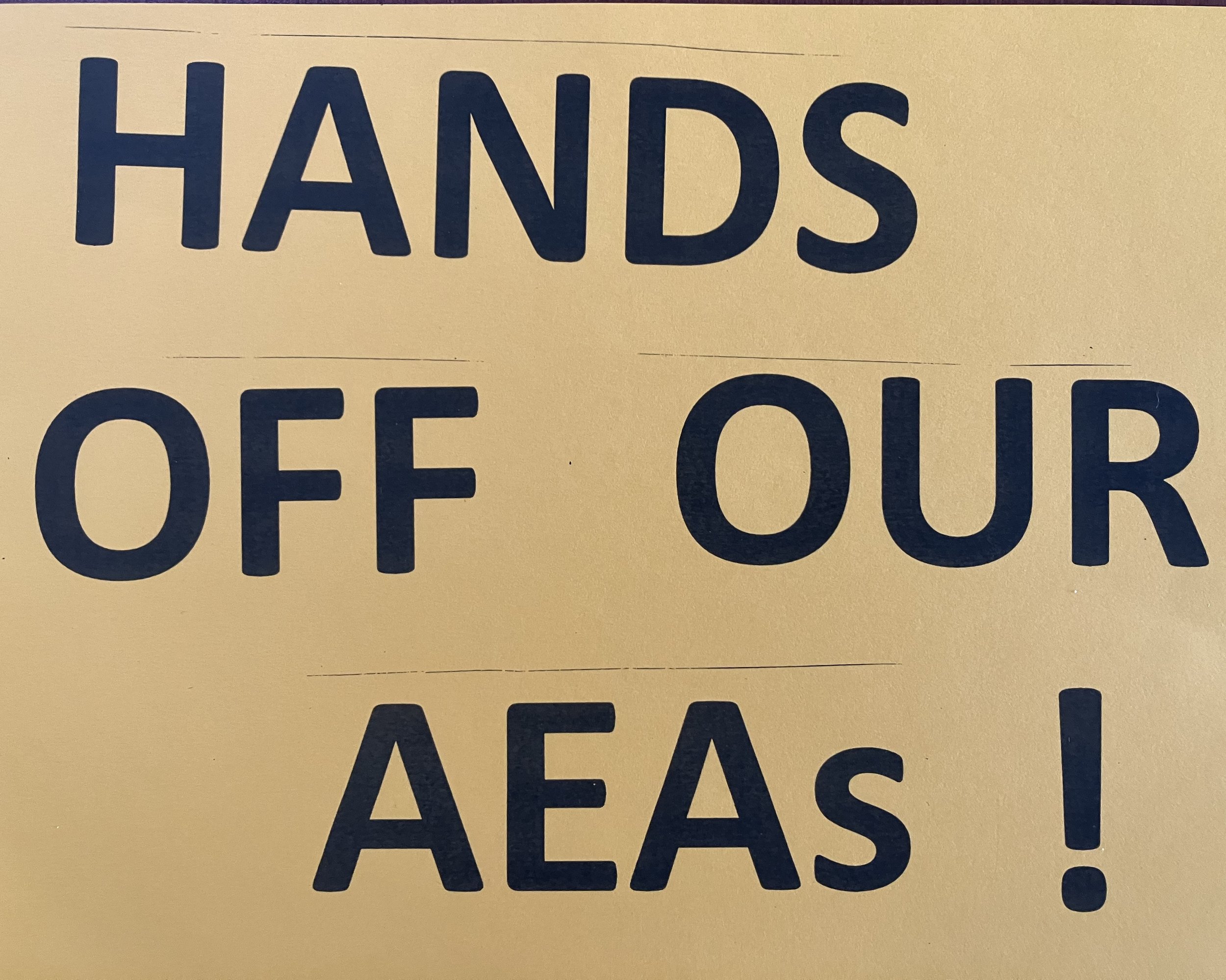 Don’t rush changes to AEAs