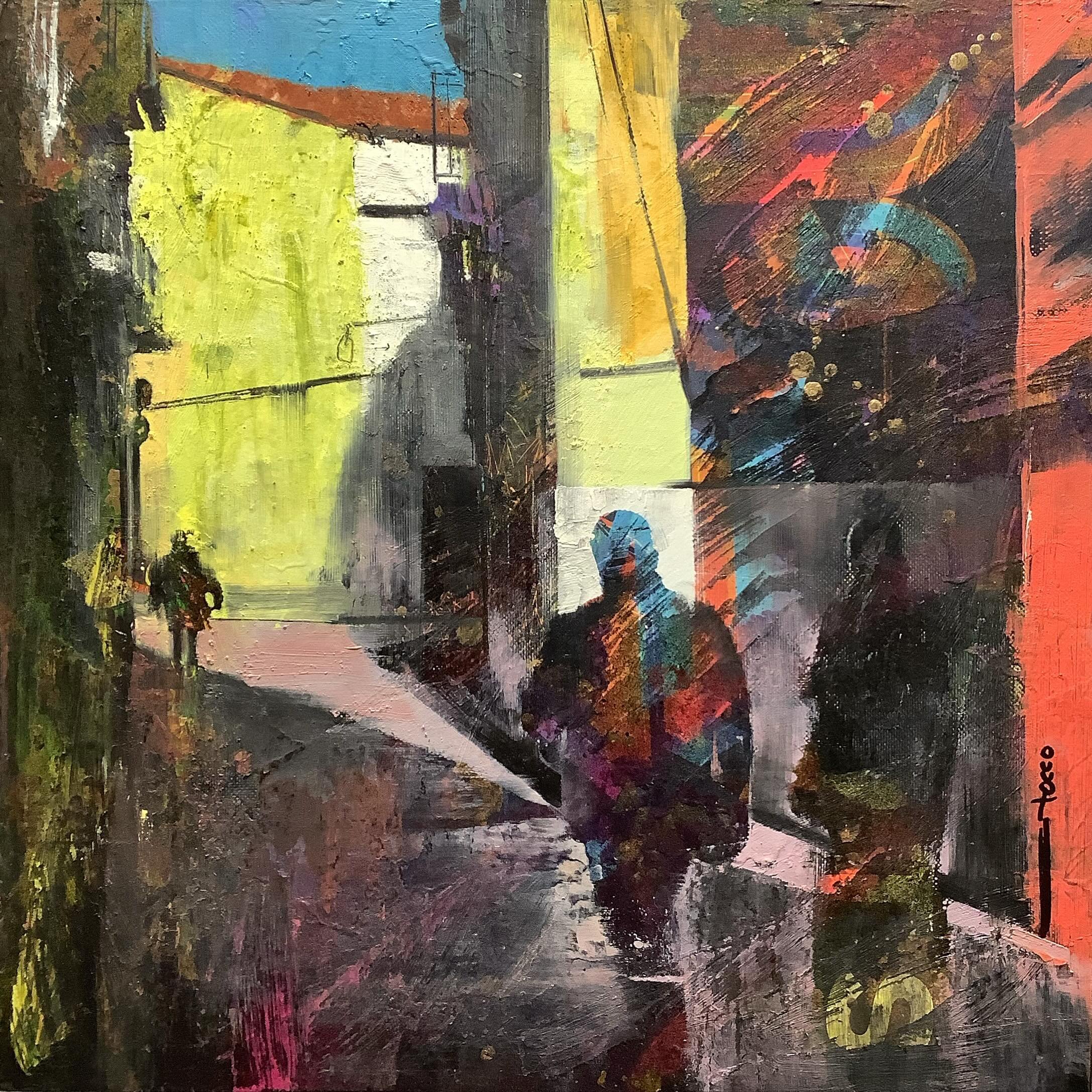 &ldquo;Concrete Shade,&rdquo; mixed media on panel, 12&rdquo;x12&rdquo;.

#originalart #contemporarypainting #keepitreal