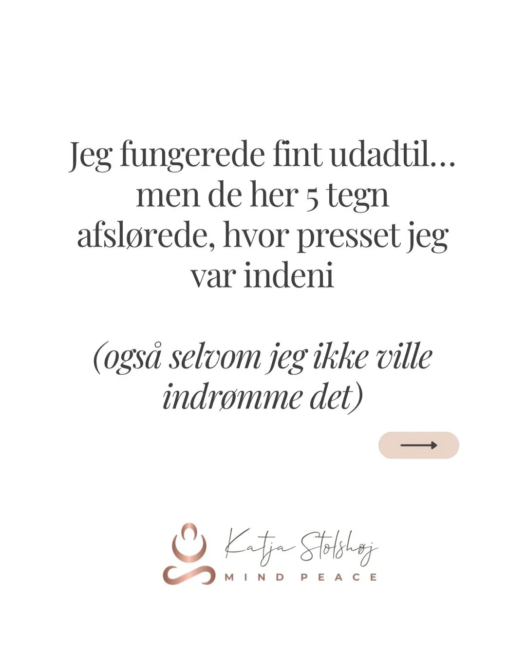 Kan du genkende en eller flere punkter? 💕