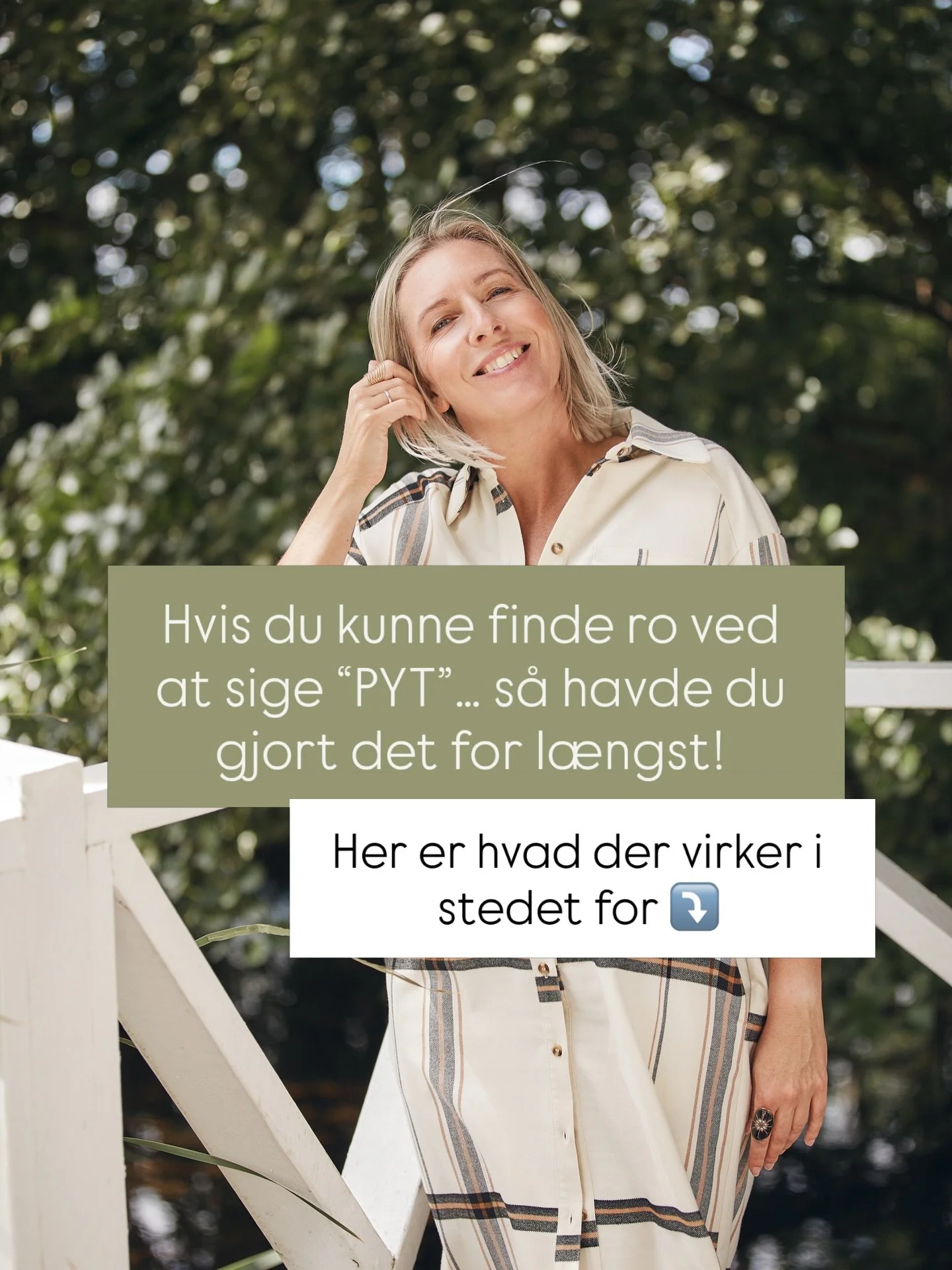 Jeg har virkelig gl&aelig;det mig til at dele det her med dig ✨

Hvis du lige nu har f&oslash;lelsen af, at dit hoved aldrig rigtig holder pause&hellip; s&aring; er du ikke alene.

Tankerne k&oslash;rer. Du pr&oslash;ver at f&aring; styr p&aring; dem