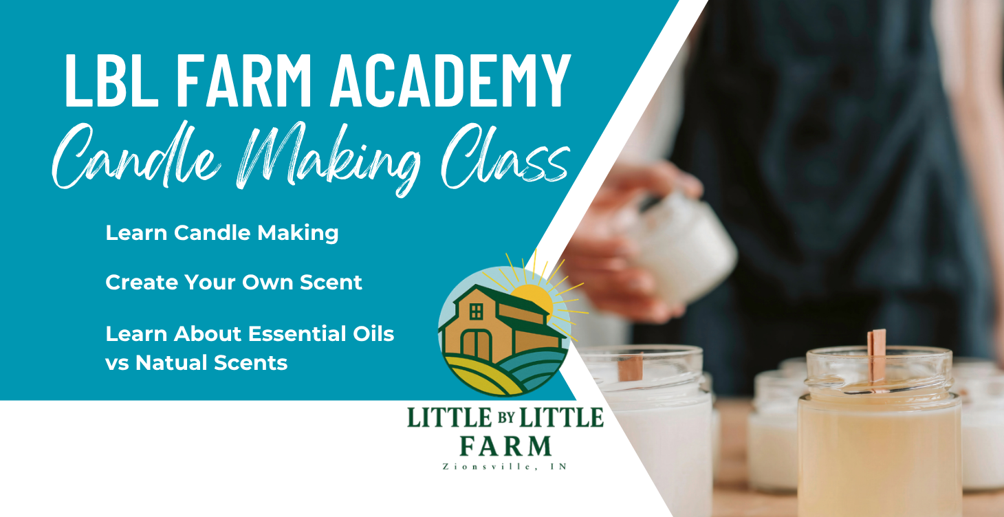 Little by Little Farm Academy Candle Making Class
