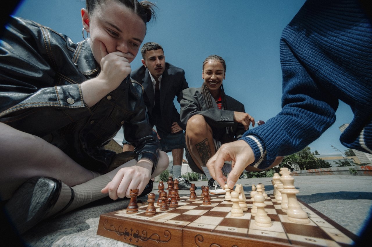 internal startup team working on creative execution