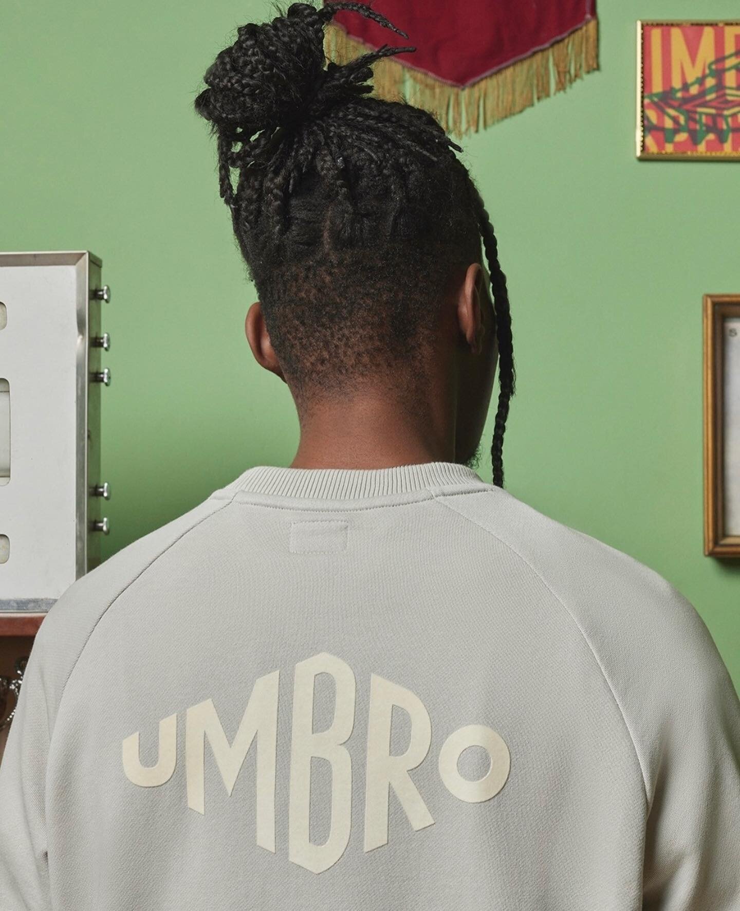 Umbro x Size? Campaign. 
A exclusive collaboration designed by me for Size. Flock velvet print to back of sweatshirt.