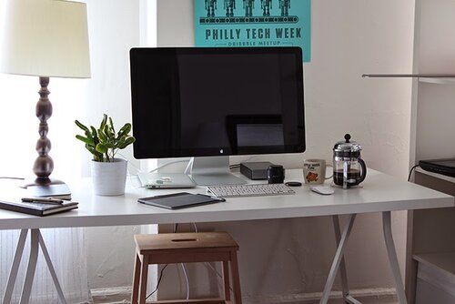 Studio Apartment Work From Home Desk Tour — Hello Brio