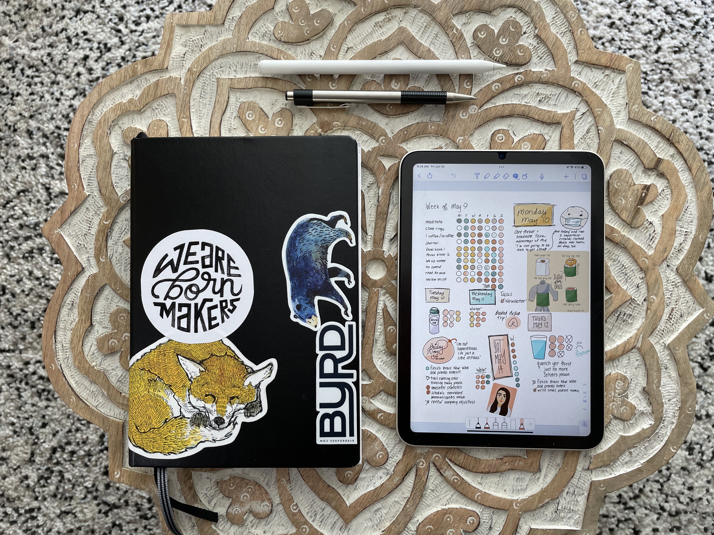 Digital Doodle Diary: The ultimate intro guide to a freeform iPad bullet  journal — Hello Brio