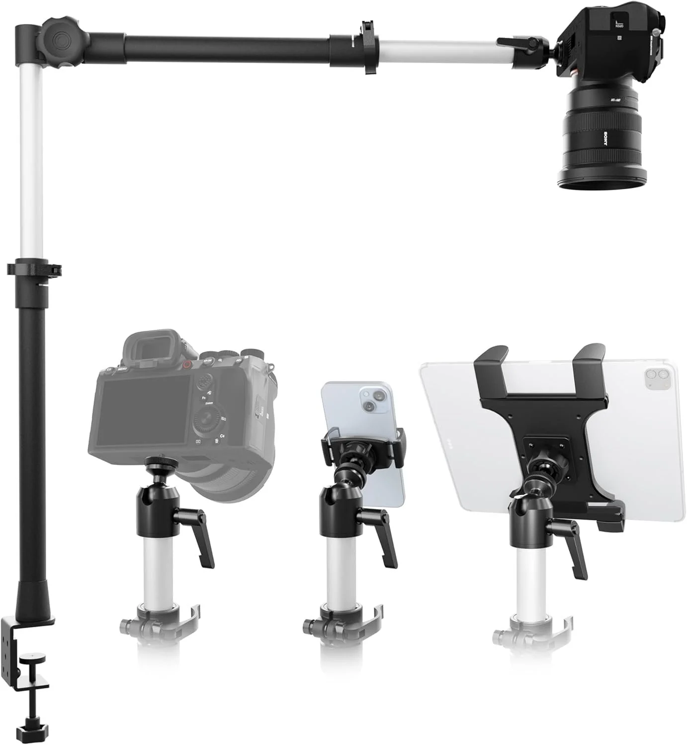 Overhead camera mount