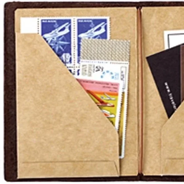 010 Kraft folder, passport