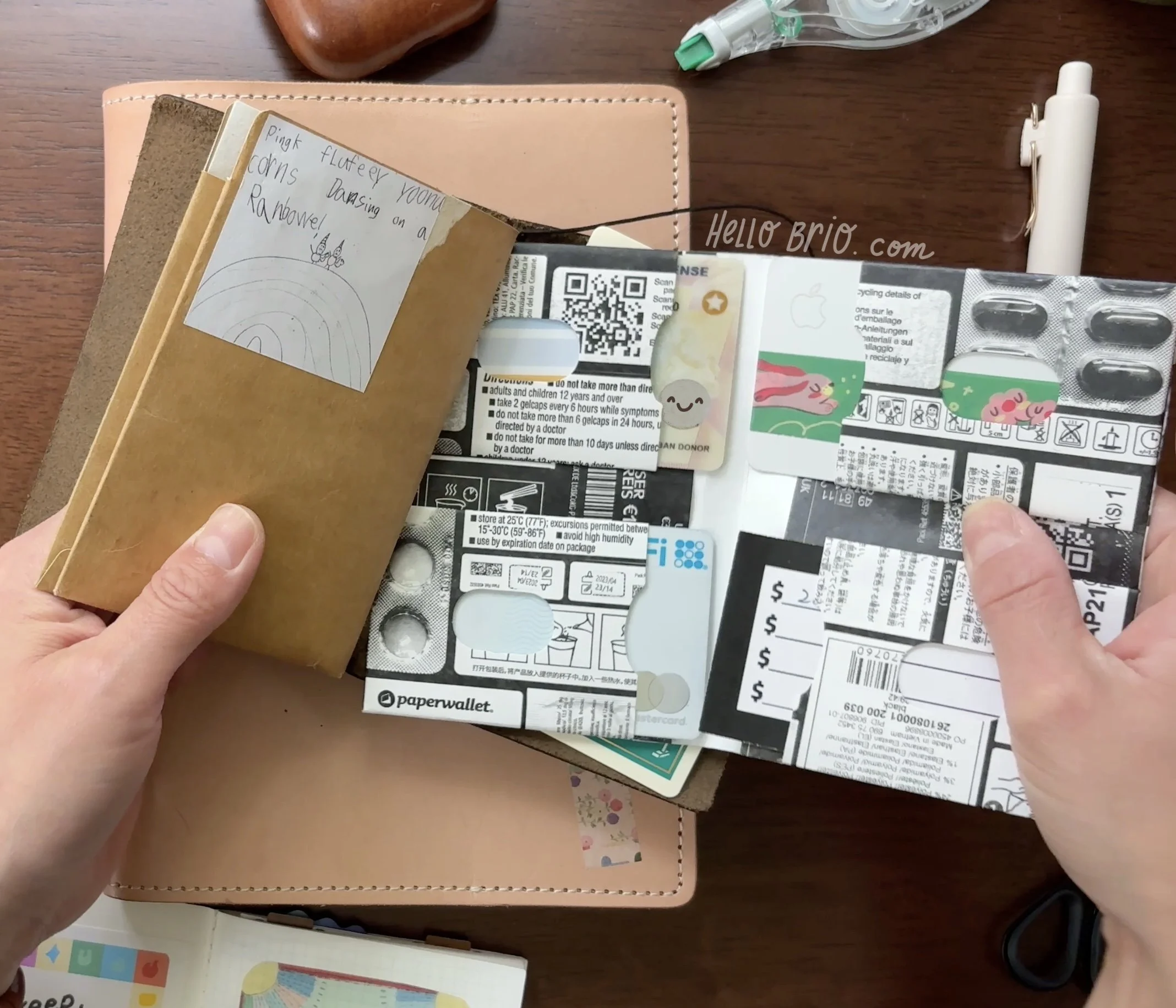 the best wallet insert for the passport traveler’s notebook