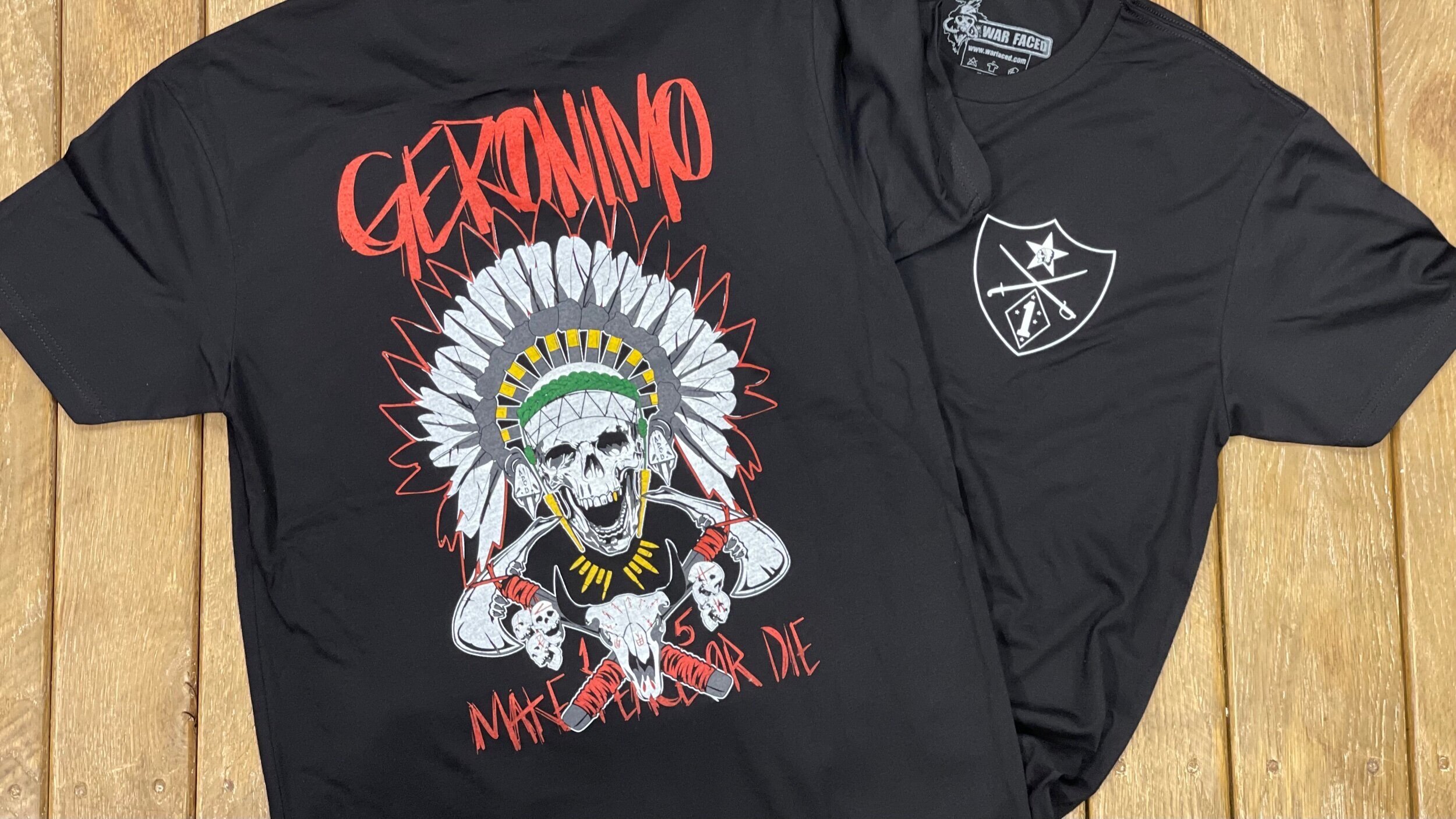 Geronimo 1st Battalion 5th Marines - S/S Shirts — War Faced