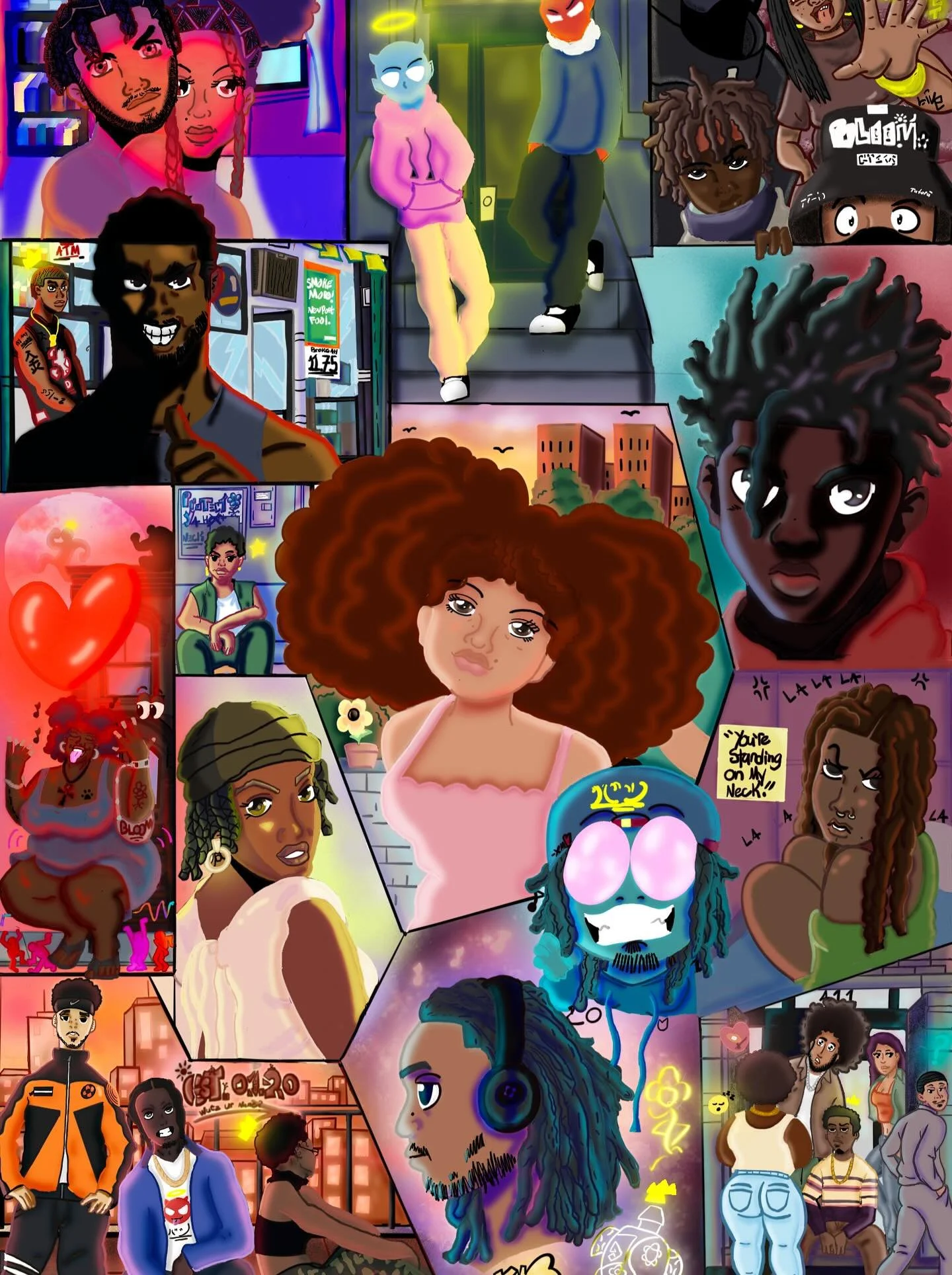 MazeTapes: Collage of Verses

Took a long time. 
Until the next one ✊🏾