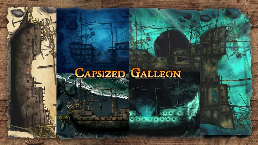 Limithron's Capsized Galleon