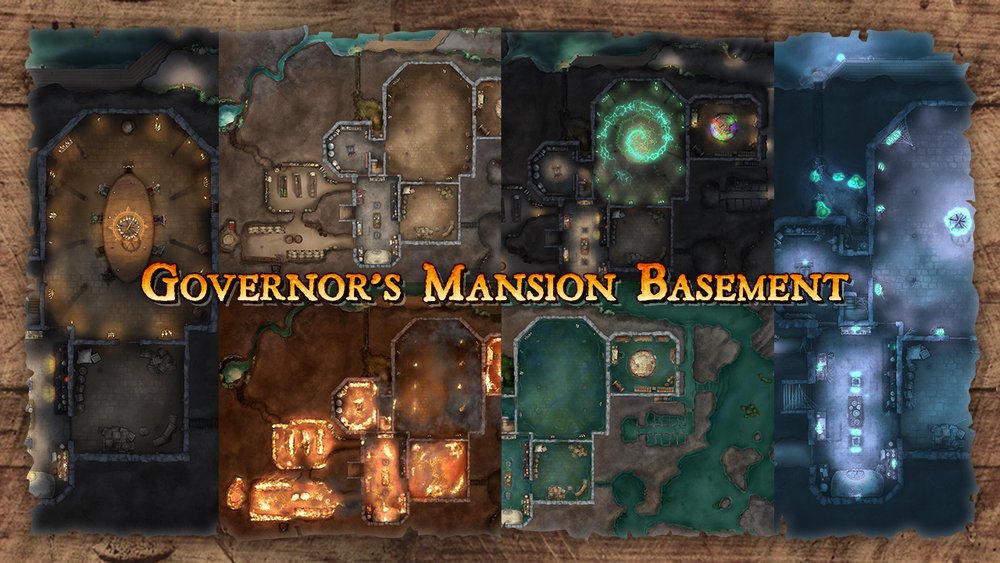 Governor's Mansion - Basement