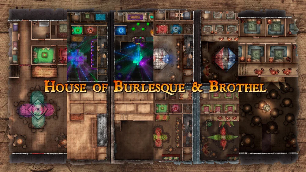 Limithron's House of Burlesque Maps