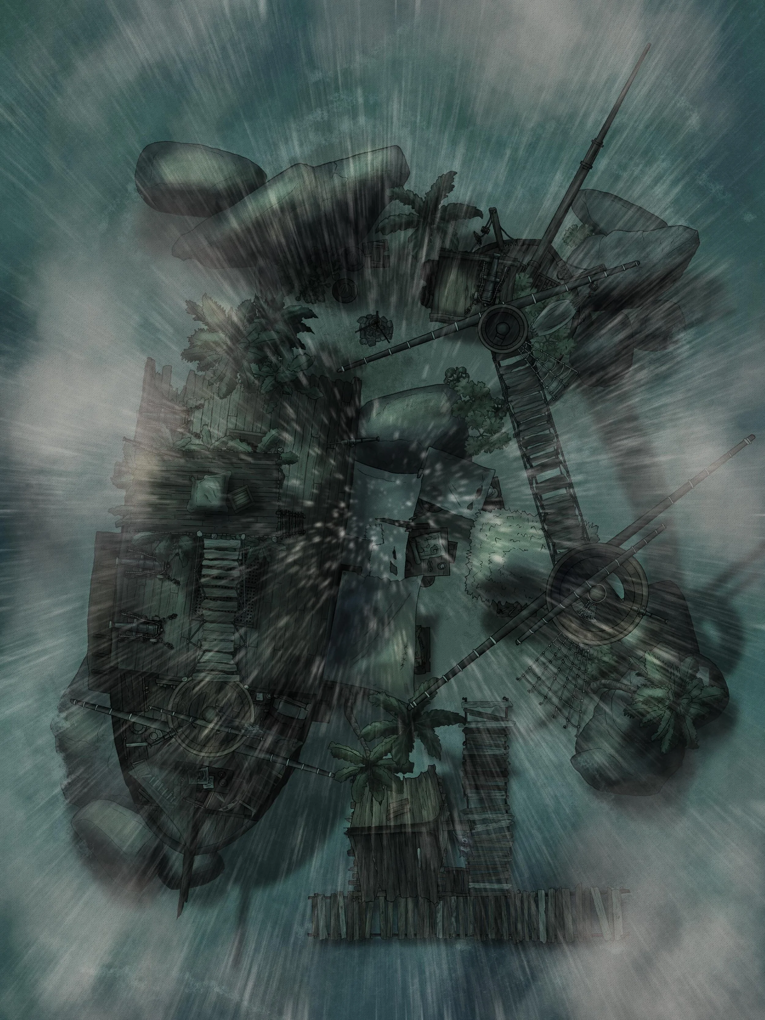 Shipwreck Fort (Rain)