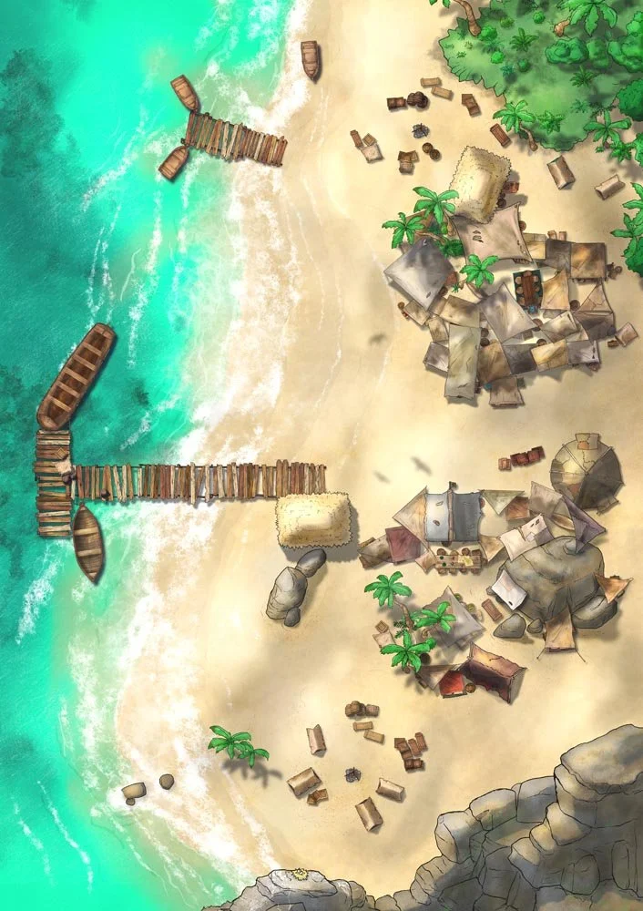 Shanty Town & Generic Beach