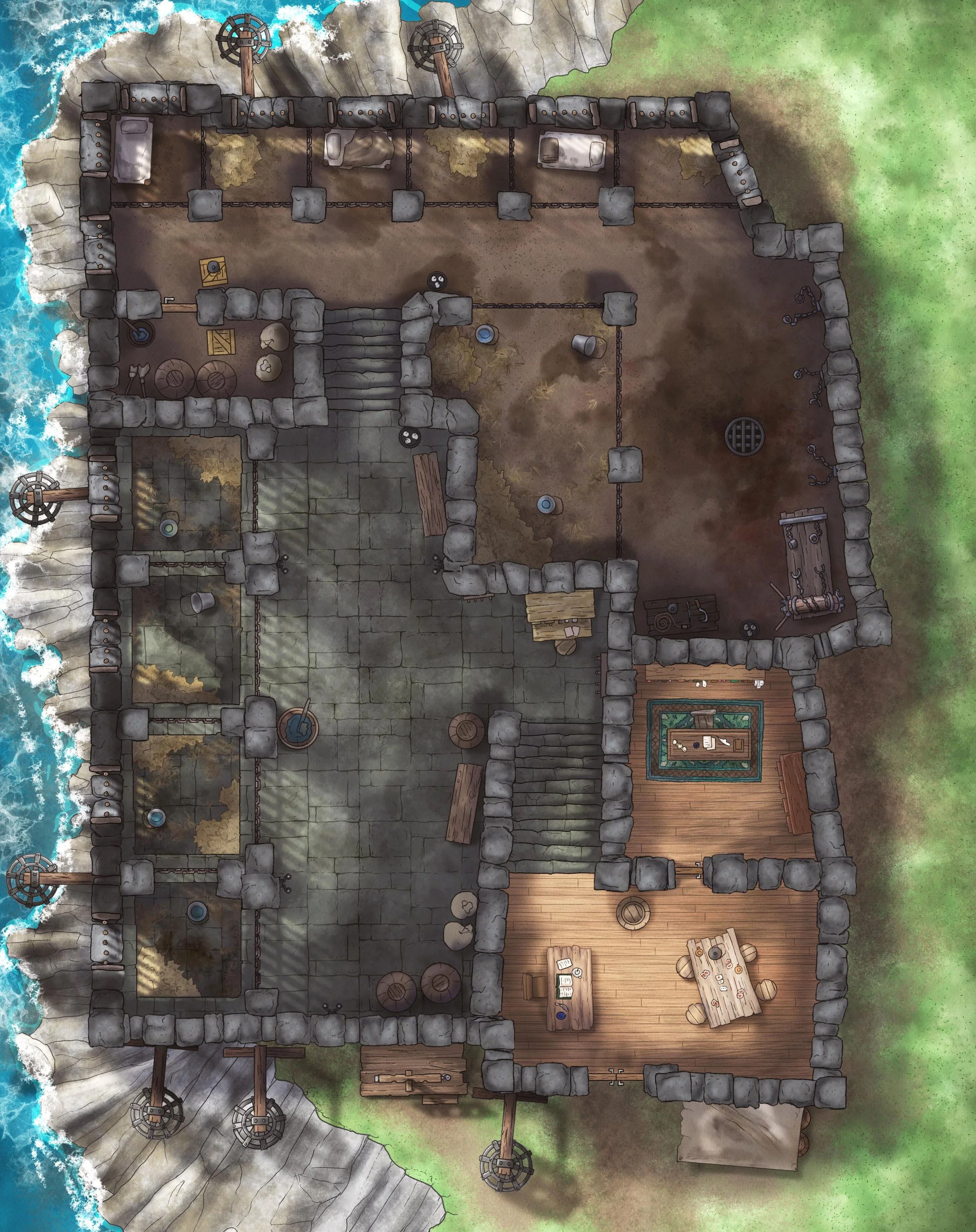 Jail Cliffside Temperate