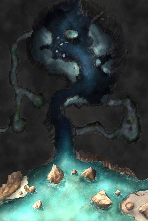 To Graven Grotto - Deep Ocean Monster Encounter for D&D 5E