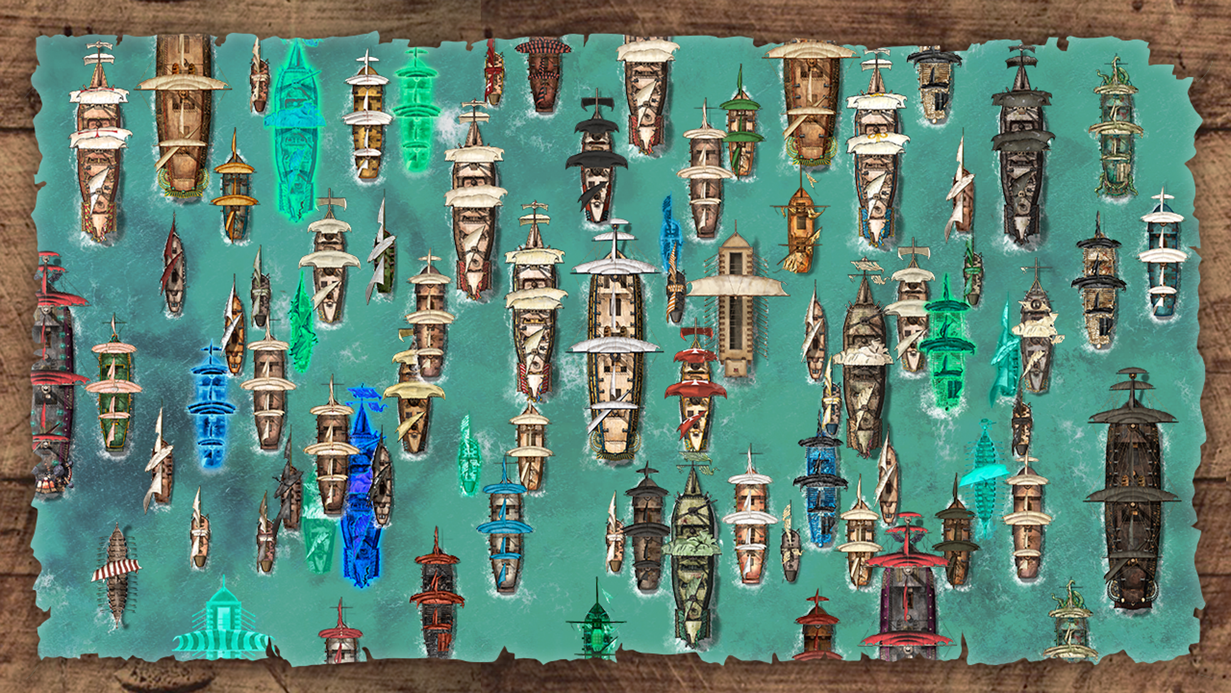 Ship Tile & Token Collection