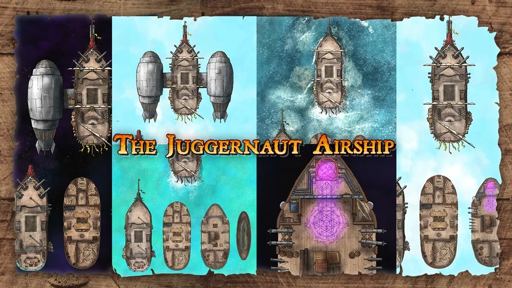 Limithron's Juggernaut Airship