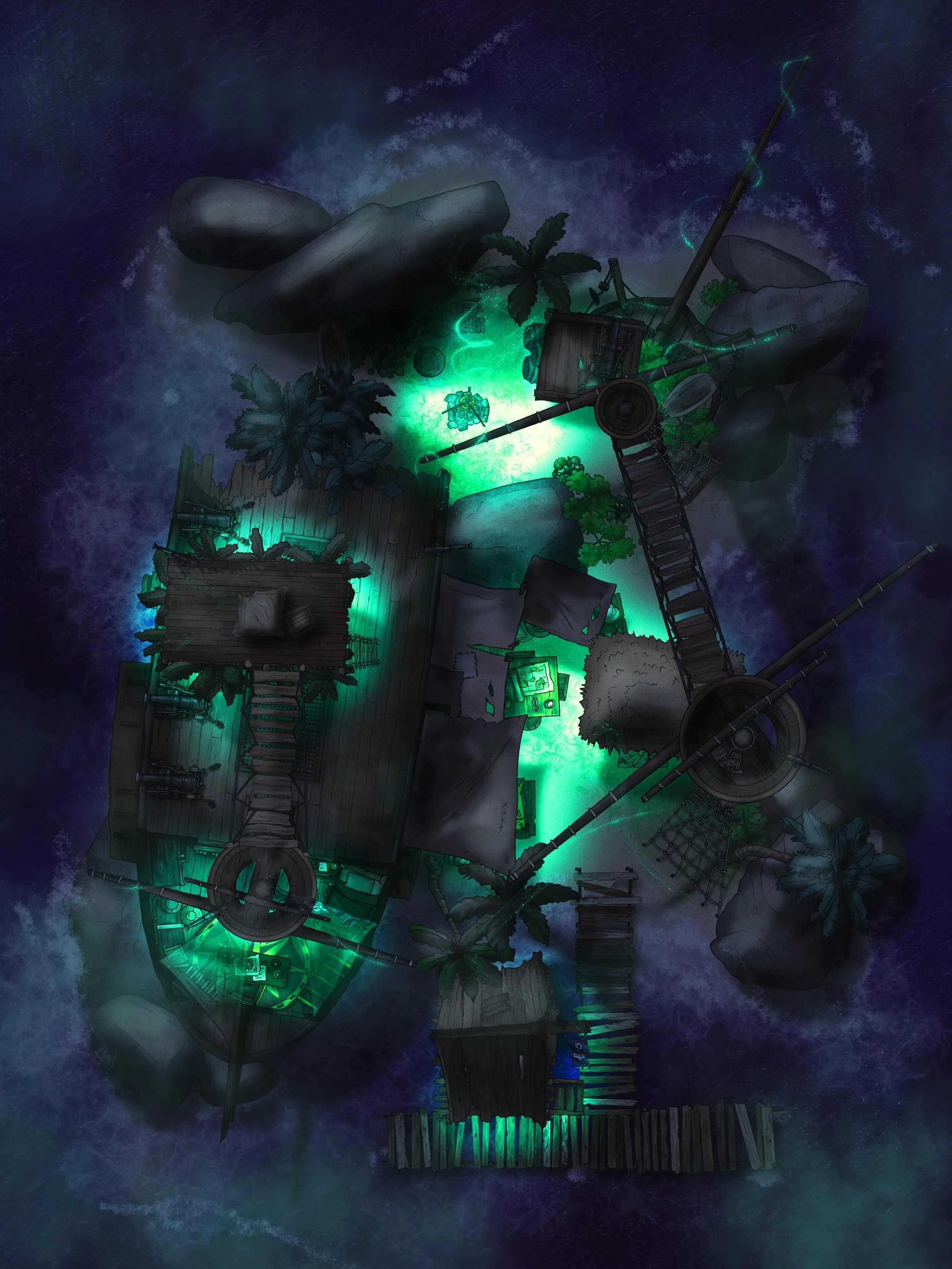 Shipwreck Fort (Haunted)