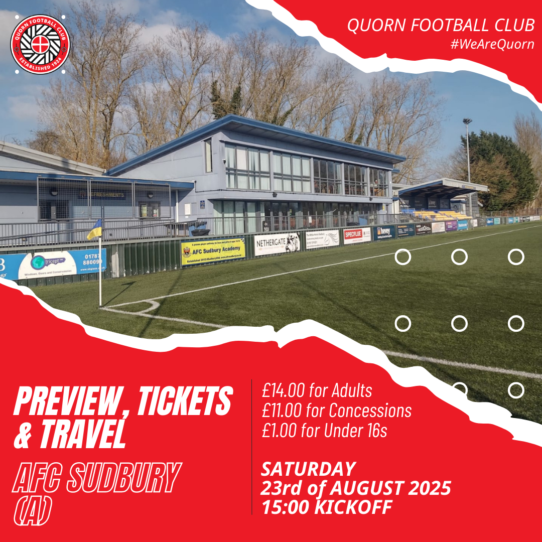 PREVIEW: AFC Sudbury (A)