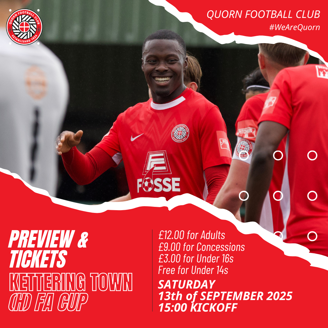 PREVIEW: Kettering Town (H) FA Cup 2nd Qualifying Round