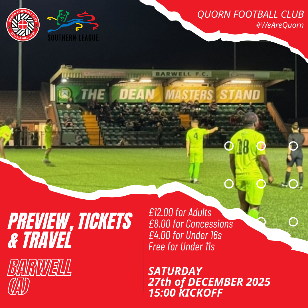 PREVIEW: Barwell (A)