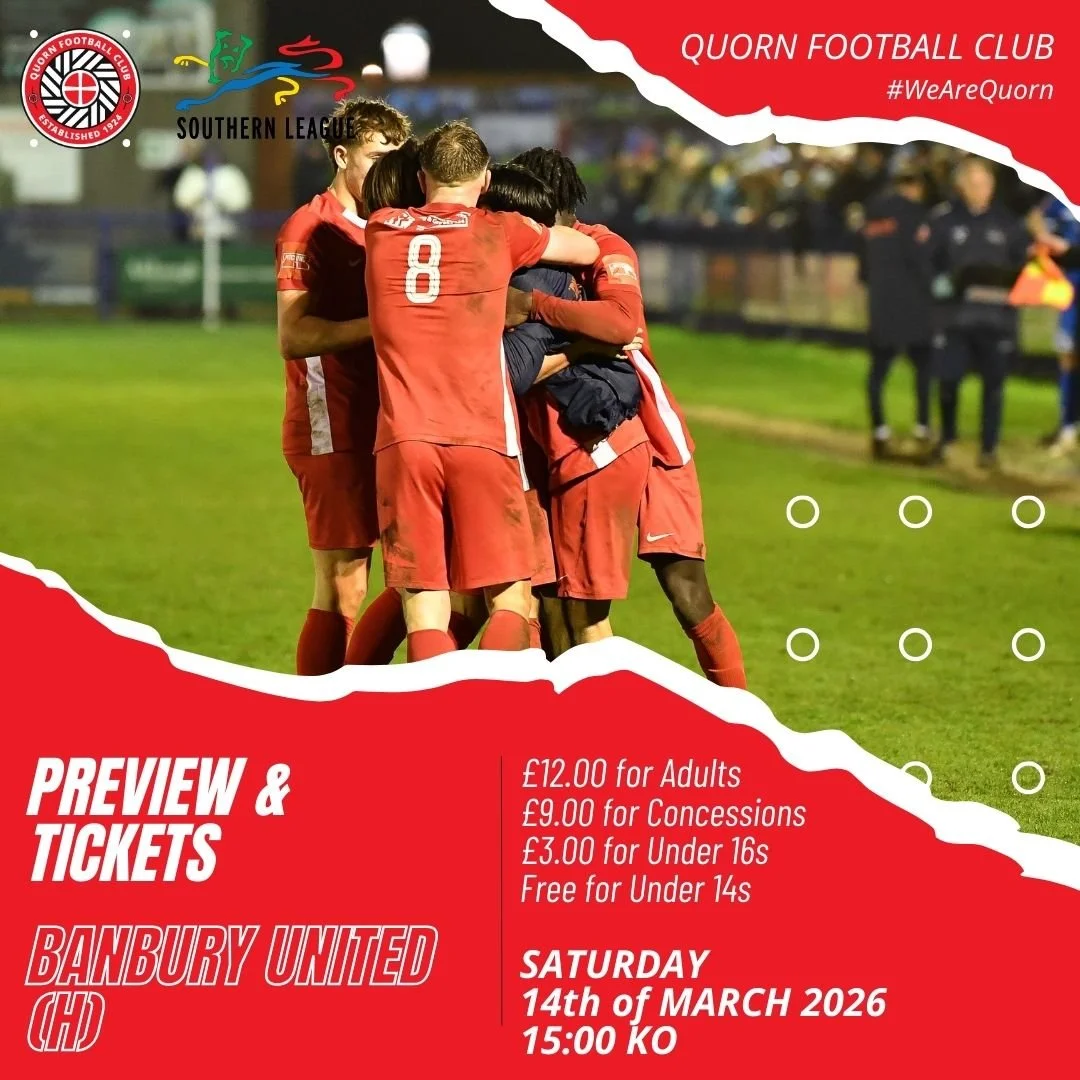 PREVIEW: Banbury United (H)