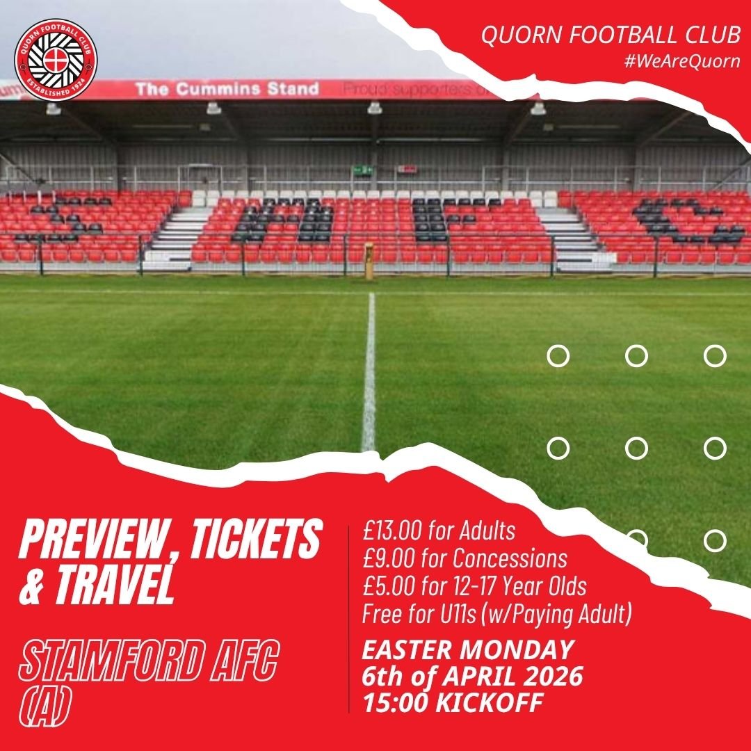 PREVIEW: Stamford AFC (A)