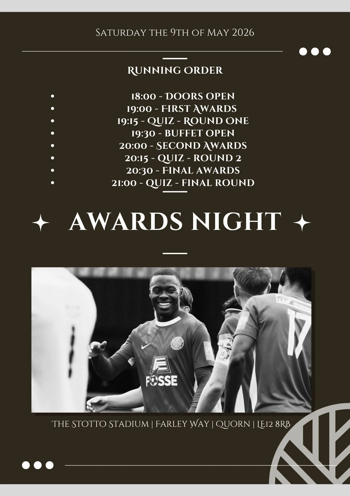 AWARDS NIGHT 2025/26
